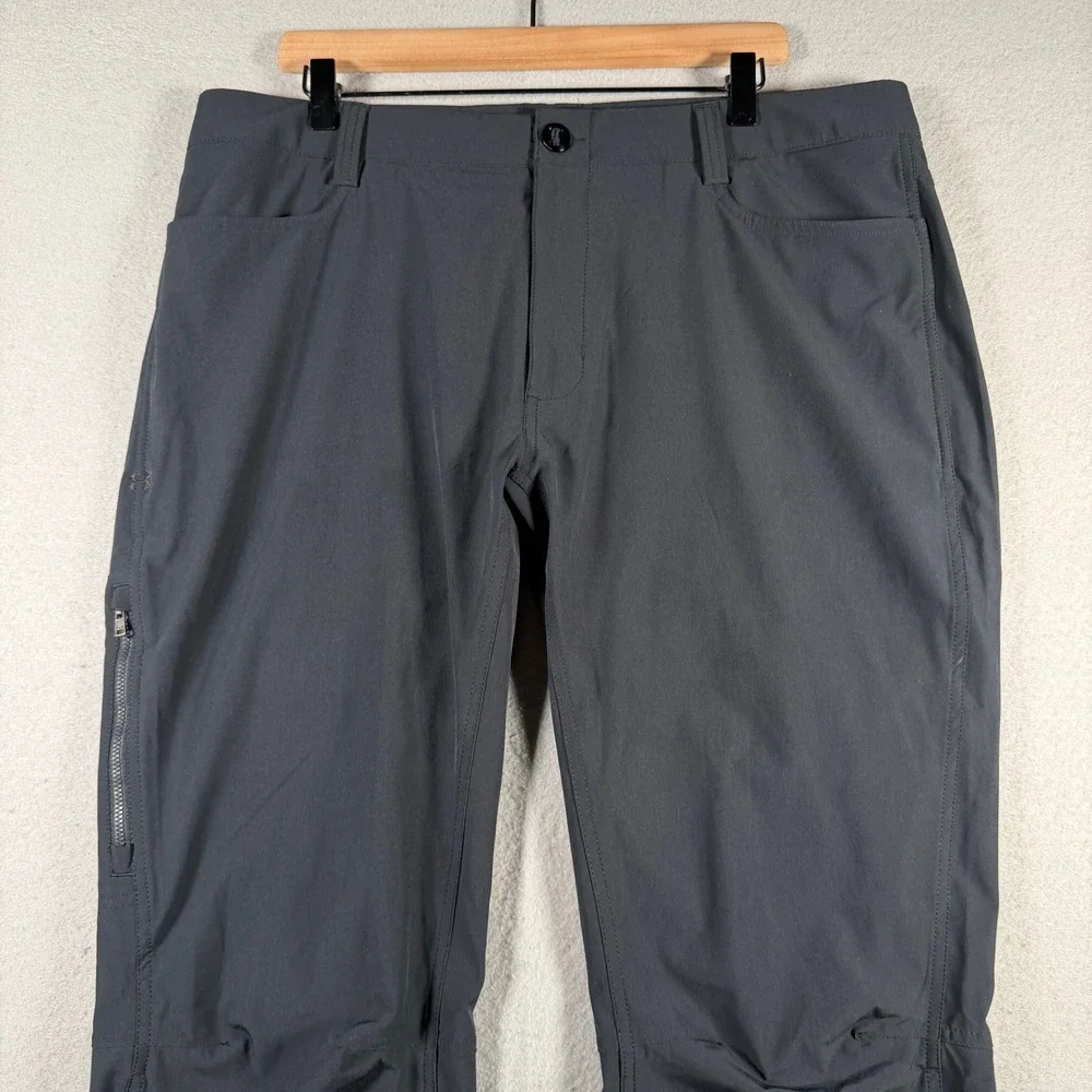 Under Armour Mens Enduro Tactical Pants Black 38x34 Loose Fit 1348667-001